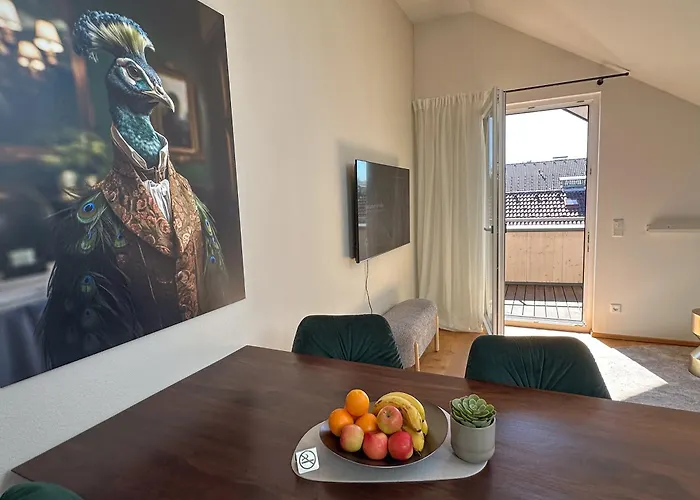 Eight Premium Seekirchen, Charmante 3-zi-dachgeschoss-wohnung Mit Balkon Apartment Seekirchen am Wallersee